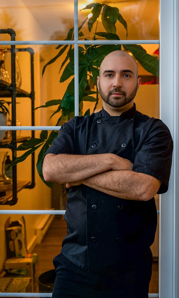 Le chef Jean-Sébastien Beauvais
