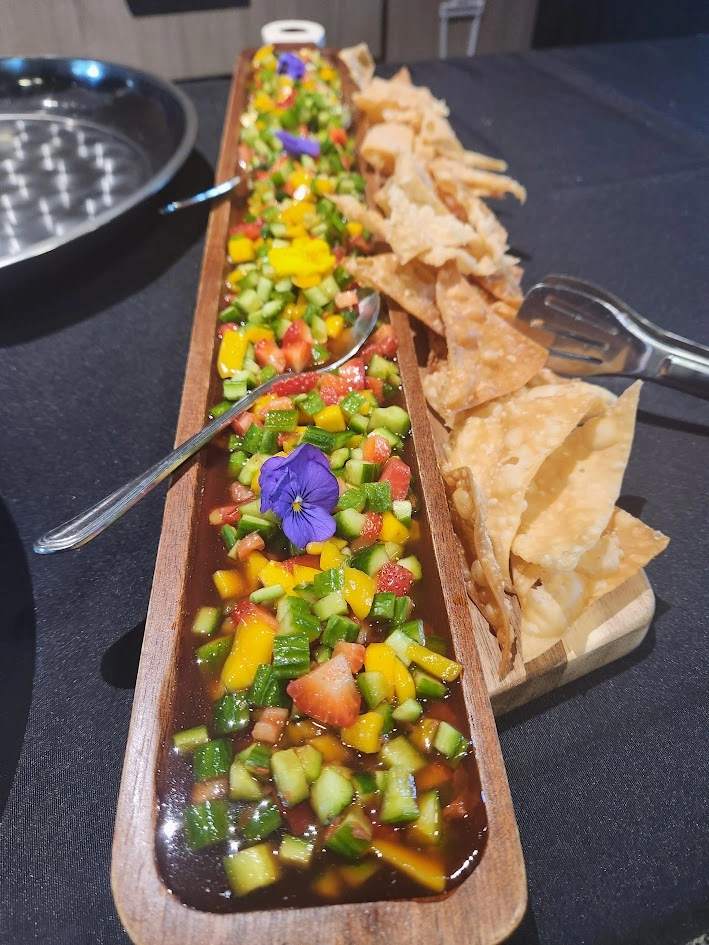 Photo : Tartare végétarien